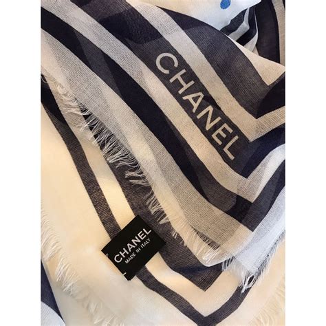 chanel scarf ebay|Chanel scarf cashmere.